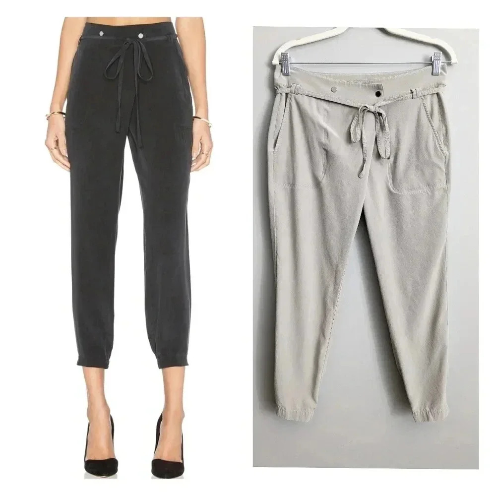 Vince Crossover Pant in Cement